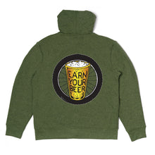 Load image into Gallery viewer, Unisex // Bike Tire Zipped Hoodie