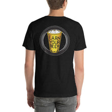 Load image into Gallery viewer, TIRE ON BACK // Earn Your Beer // Short Sleeve